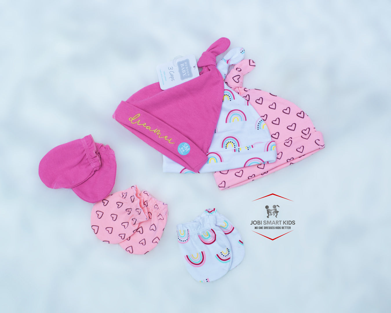 newborn high-quality cotton baby mittens