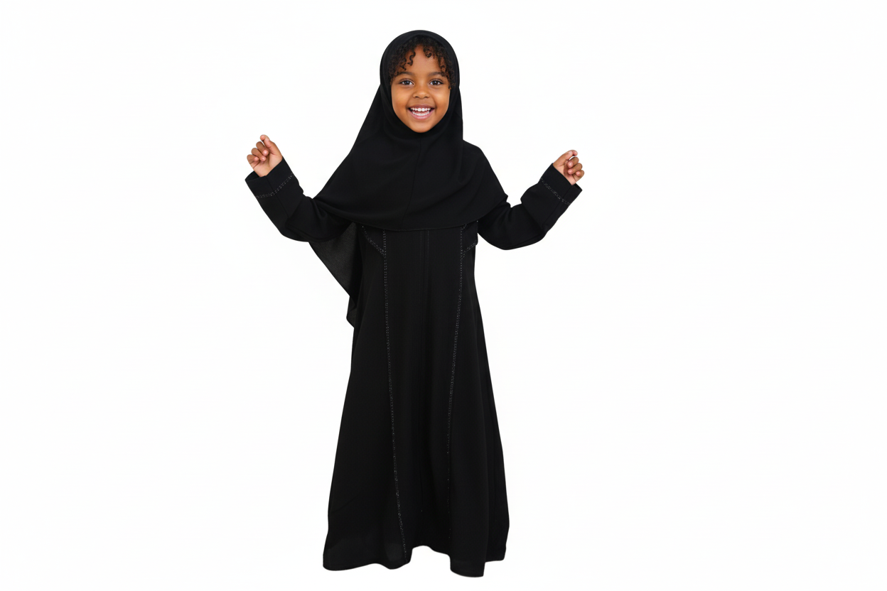 Kids Abaya | Modest & Comfortable | Stylish Islamic Wear for Girls