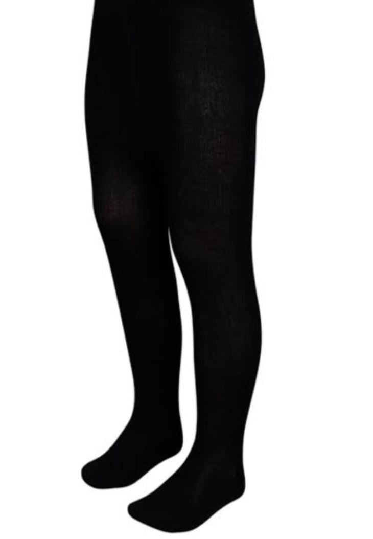 Kids black stocking