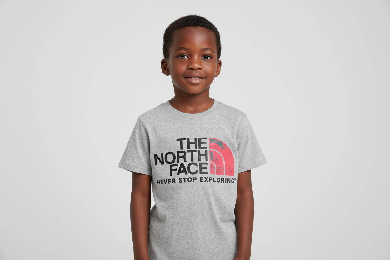 The North Face Design T-Shirts for Kids | Trendy Graphic Tees for Boys & Girls | Soft Cotton | Various Sizes