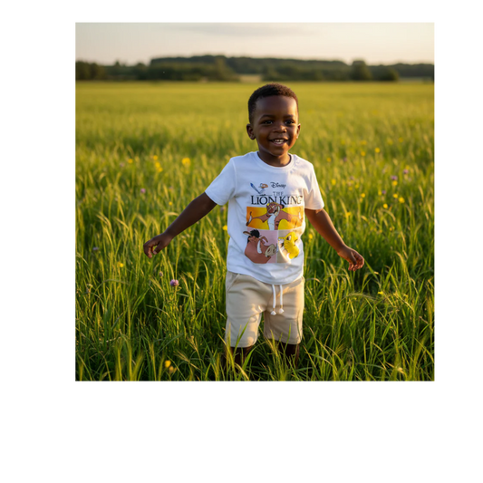 Lion king Short Set | Sizes 2–10 Years