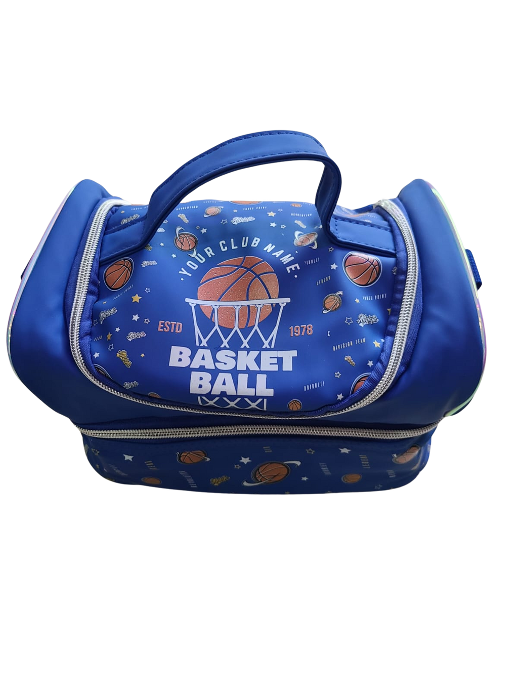 Basketball-Themed Lunch Bag for Kids | Durable & Spacious Lunch Carrier