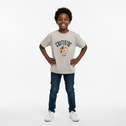 Contentos Statement High Quality Kids T-Shirts | Size 5–7 | Fun & Comfortable