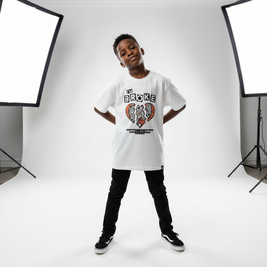 I'm Broke Statement T-Shirts | Sizes 5, 7, 9, 13 | 100% Soft Cotton Comfort