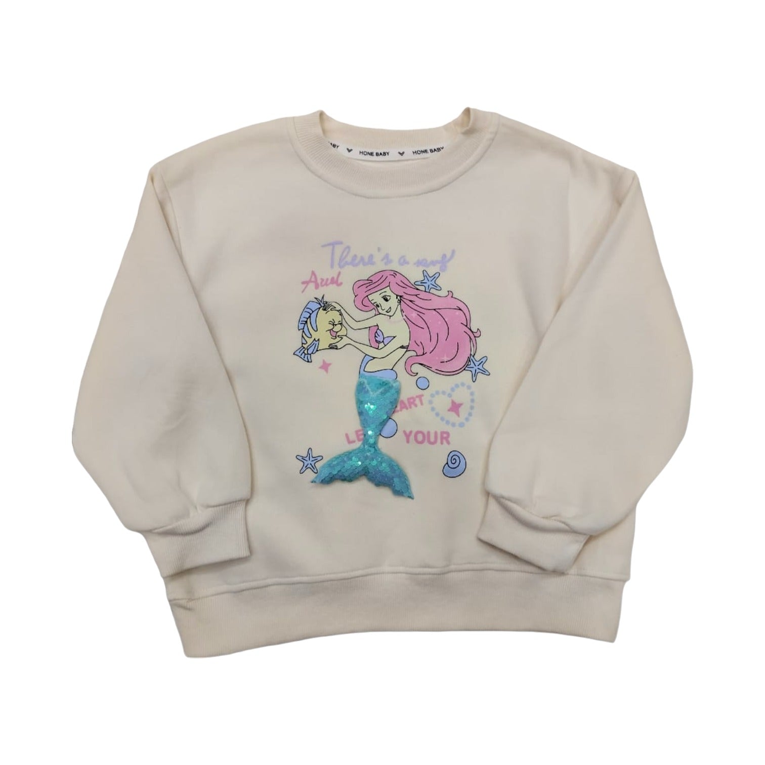 girls mermaid sweatshirt