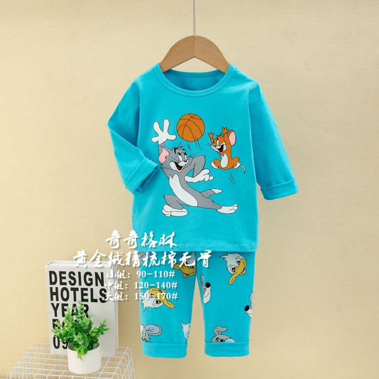 Blue Tom and Jerry pajamas