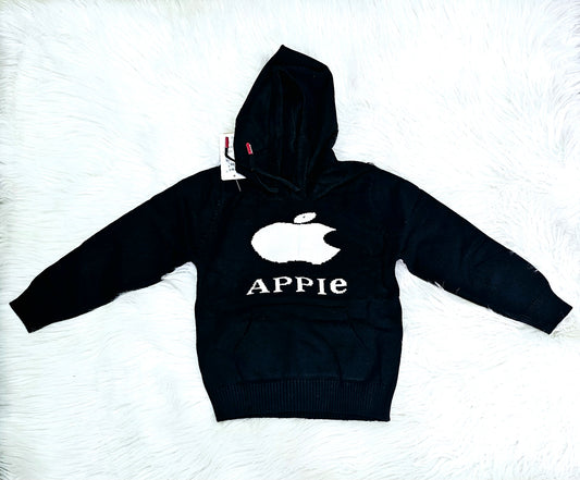 Apple Black Sweater Hoodie