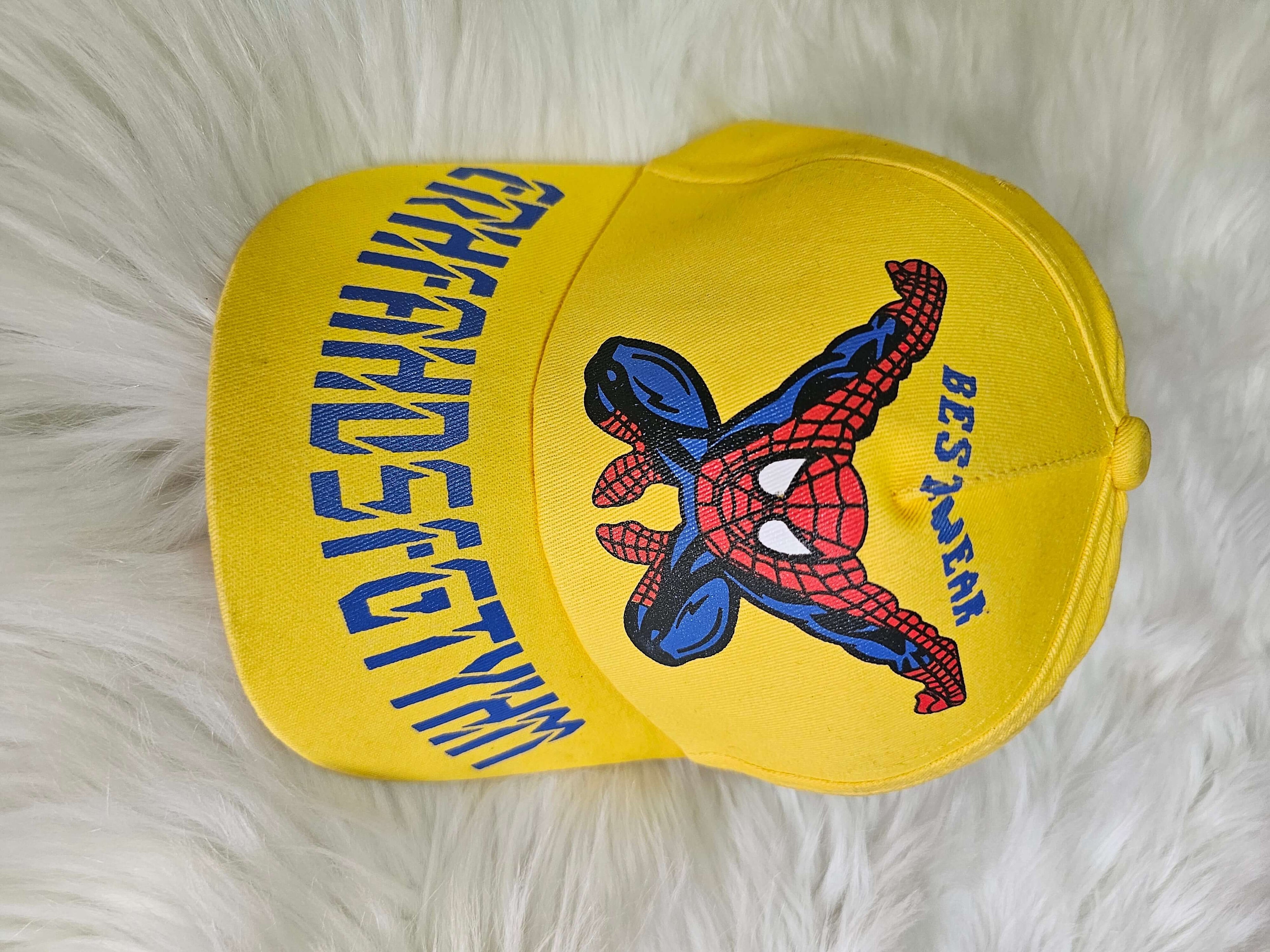 yellow kids cap