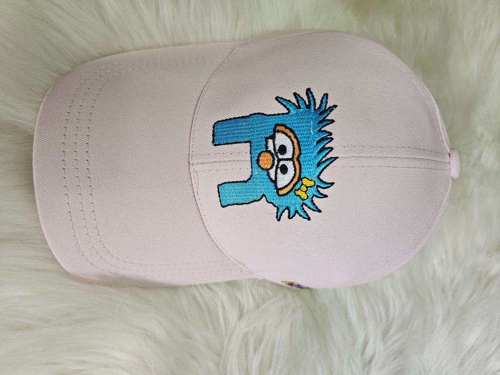 light pink kids cap