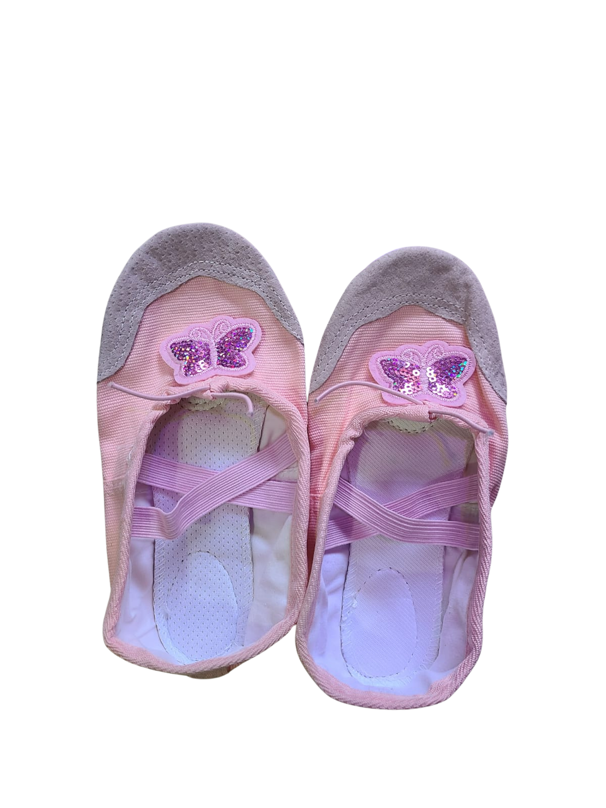 Girls Ballet Shoes | White & Pink | Sizes 28, 31 & 33 | Elegant & Comfortable