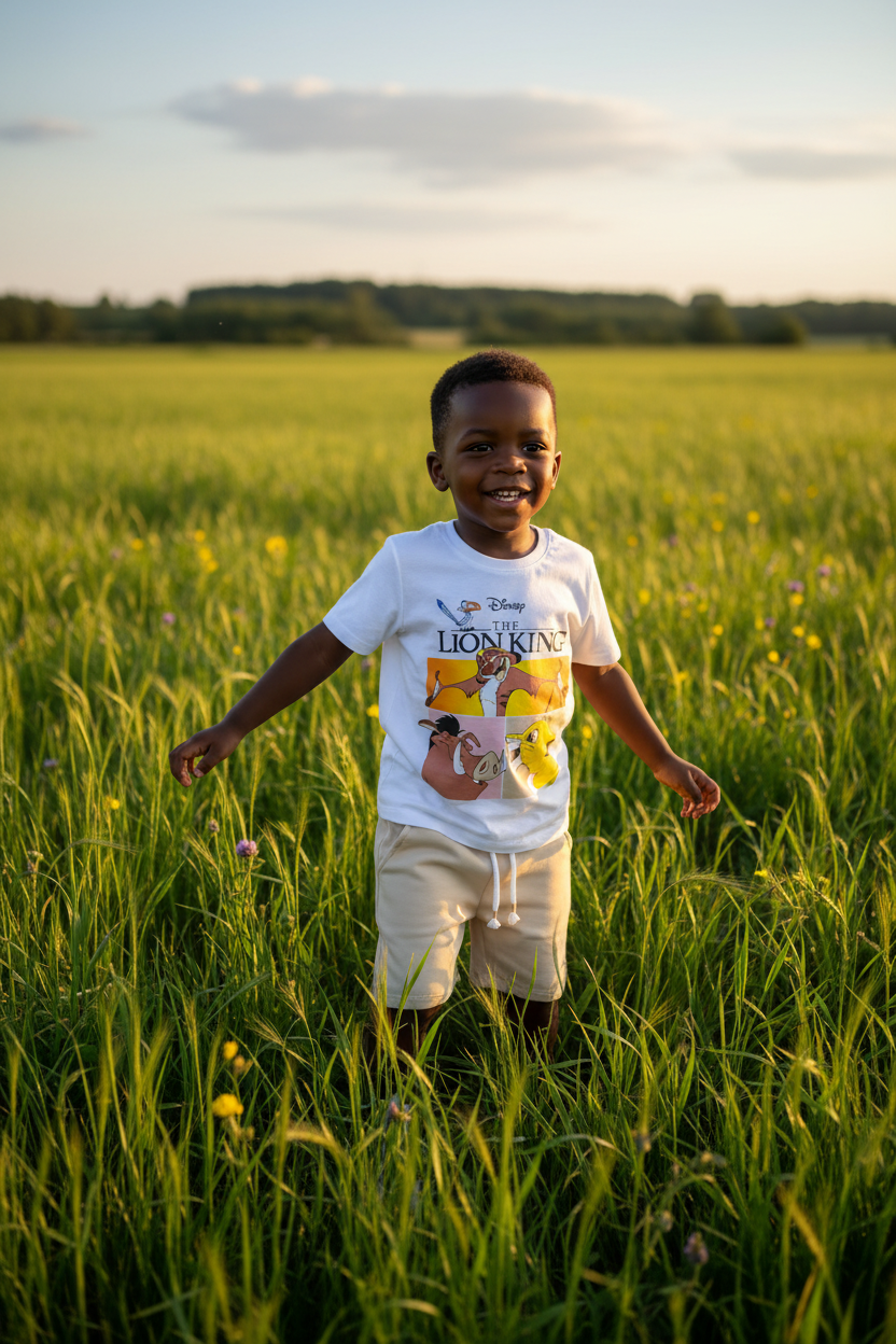 Lion king Short Set | Sizes 2–10 Years