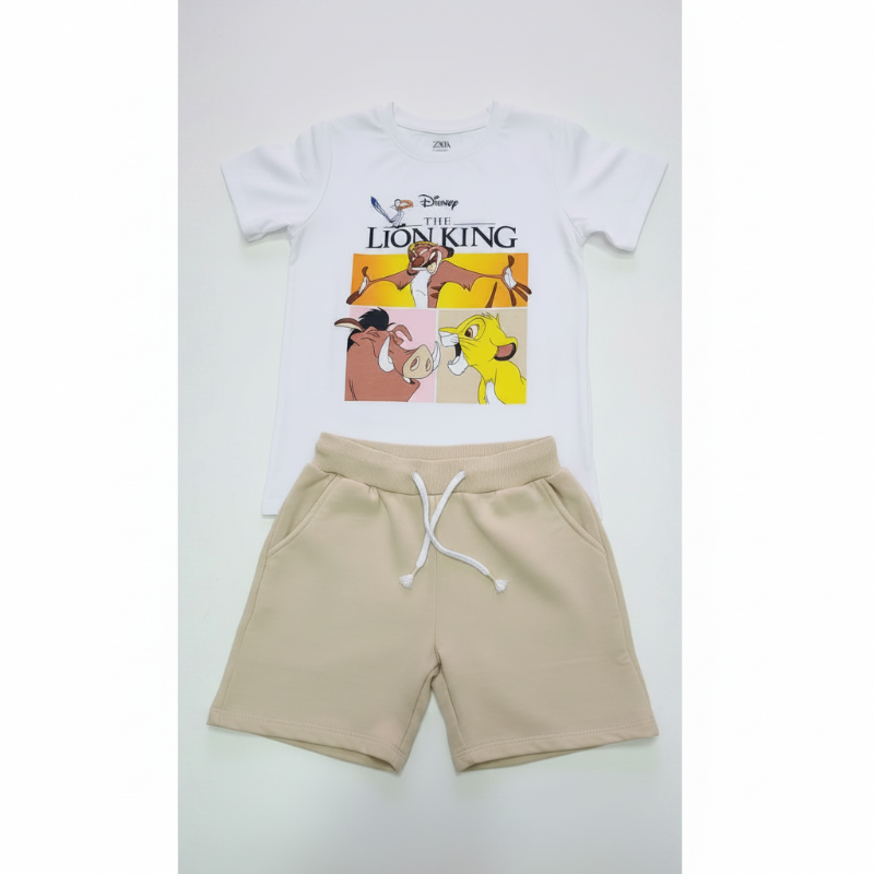Lion king Short Set | Sizes 2–10 Years