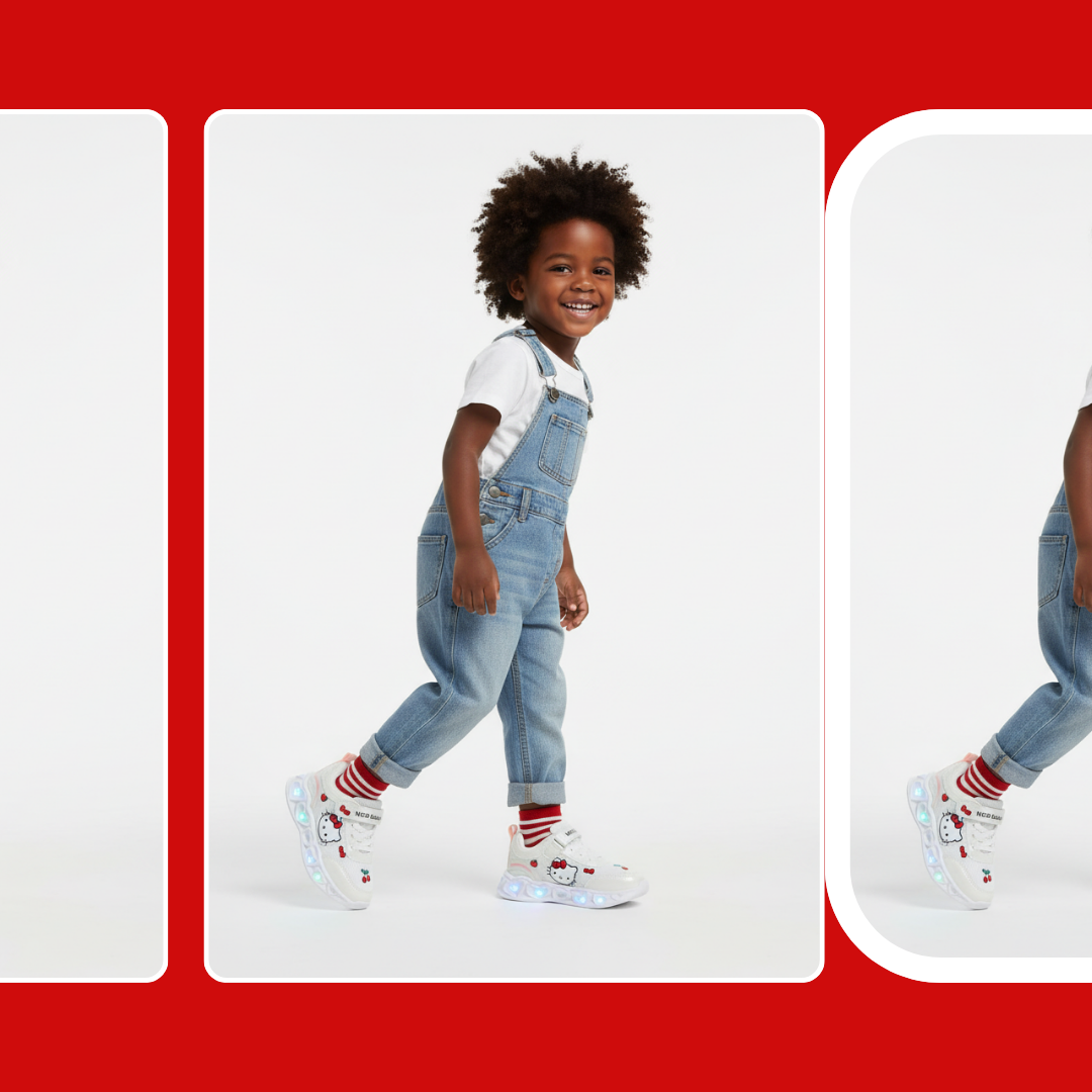 Girls Plain Flared Jeans | Retro Stretch Denim Pants for Kids | Comfortable Bootcut Jeans