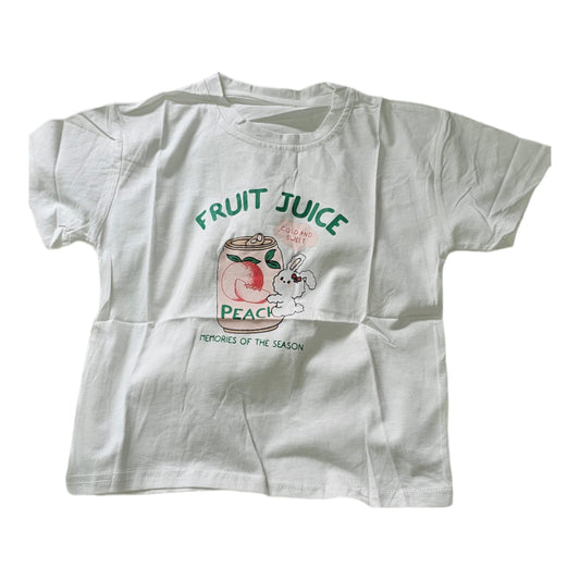 fruit juice  Girl Short sleeved T-shirt