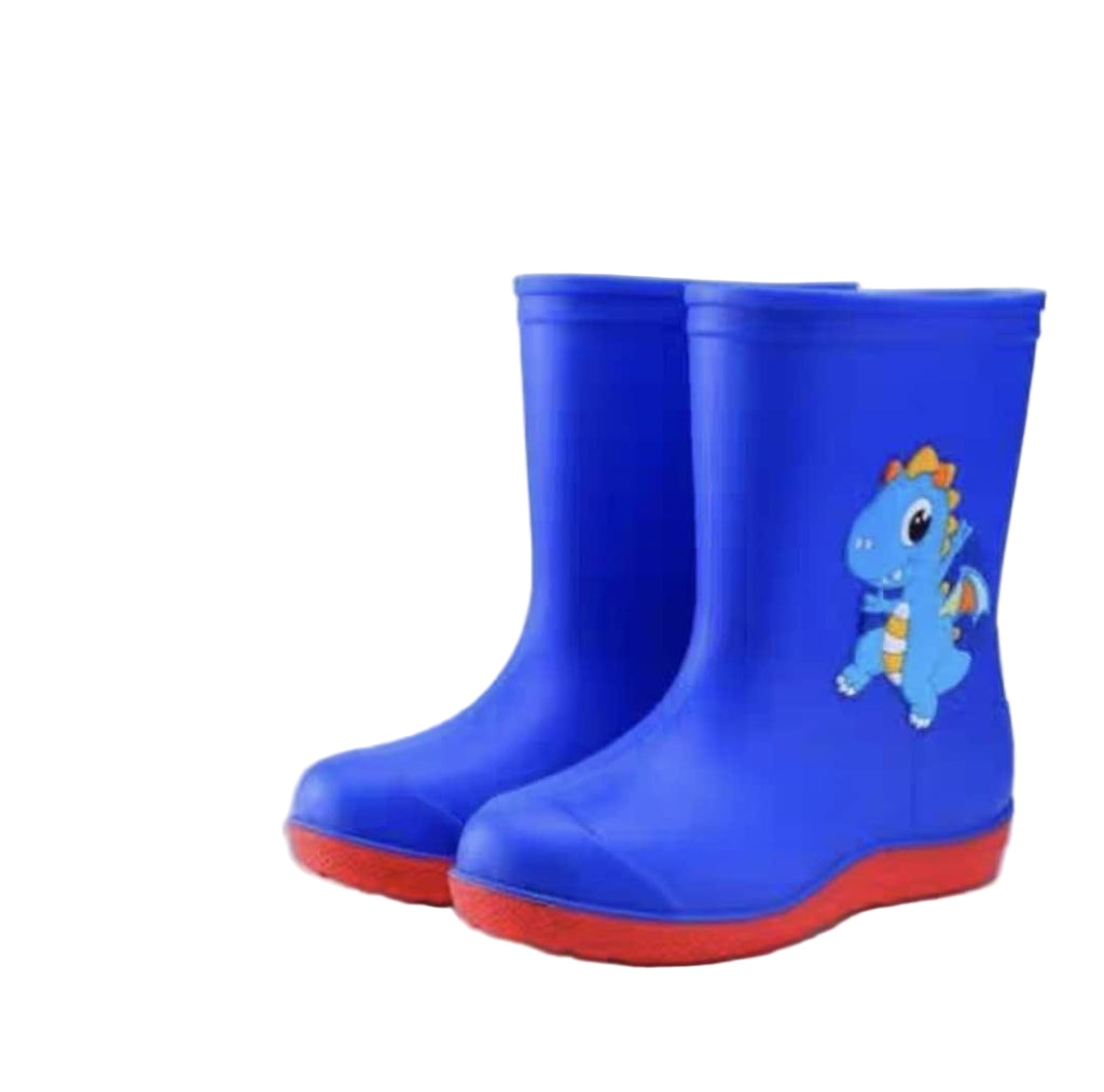 Kids Dinosaur Wellington Boots | Waterproof Rain Boots for Boys & Girls