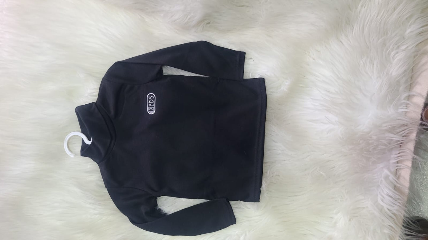Black pull neck