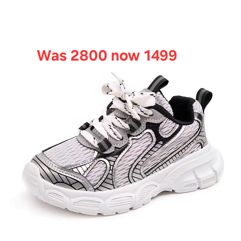 Grey Kids’ Sport Shoes | Sizes 32, 34, 35 | Comfortable Active Footwear