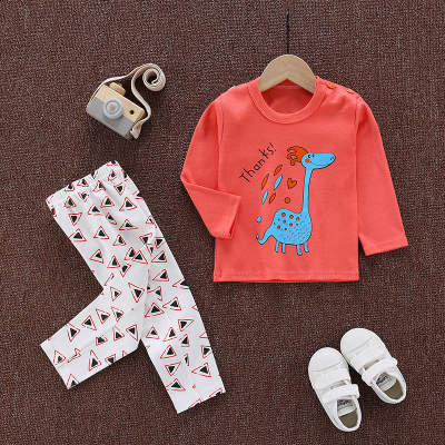 Kids Pajamas orange and white