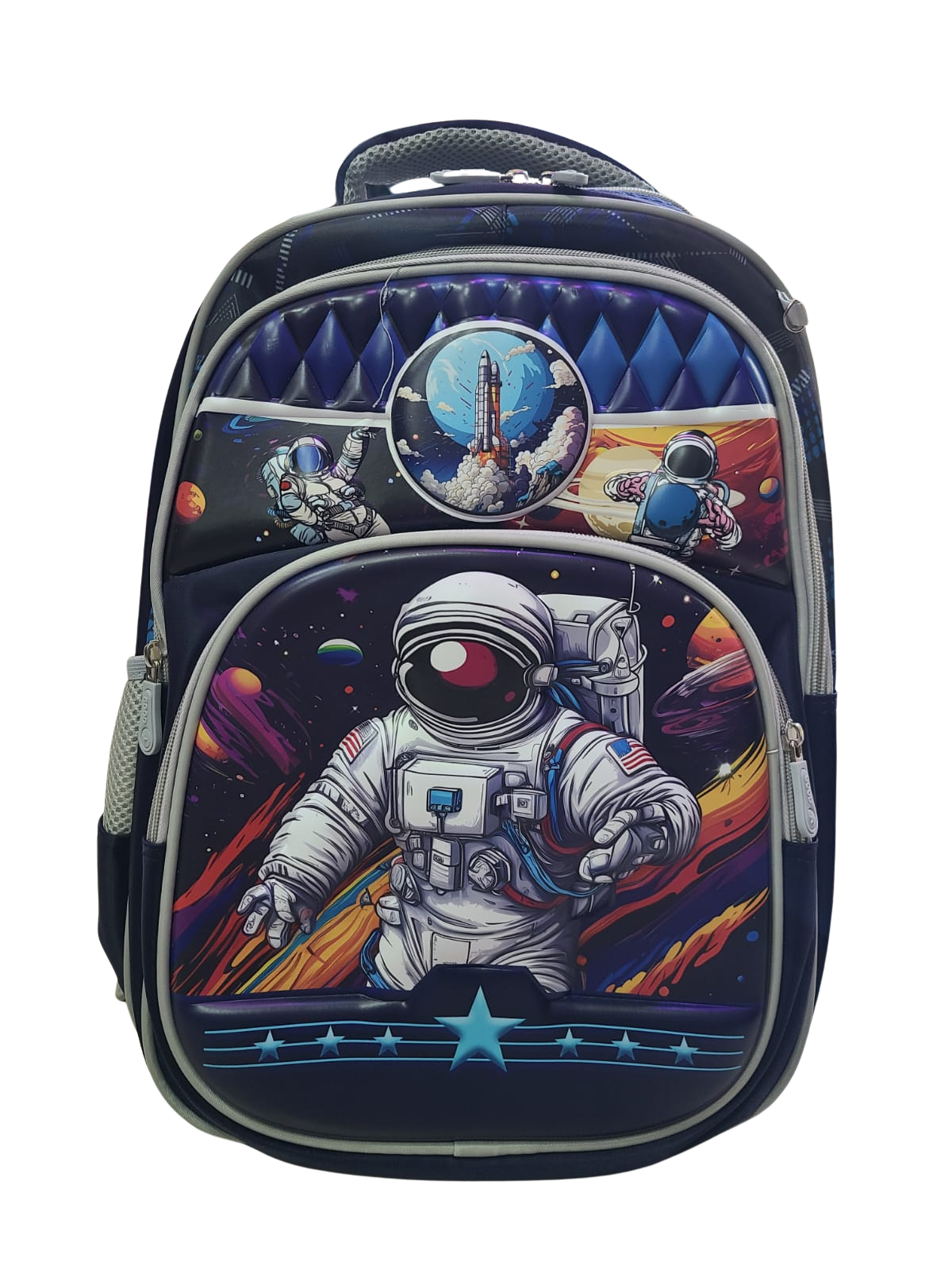 New Space-Themed 3-Piece School Bag Set for Kids | Durable & Waterproof Backpack