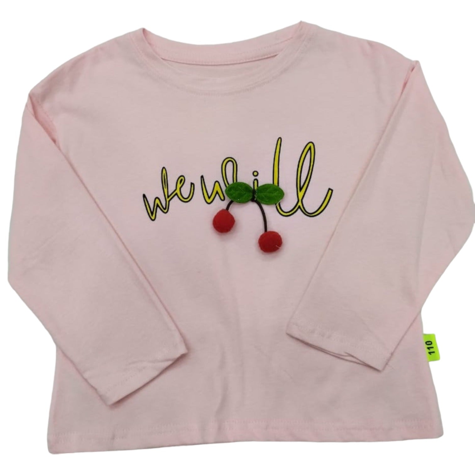 girls' long sleeve t-shirt