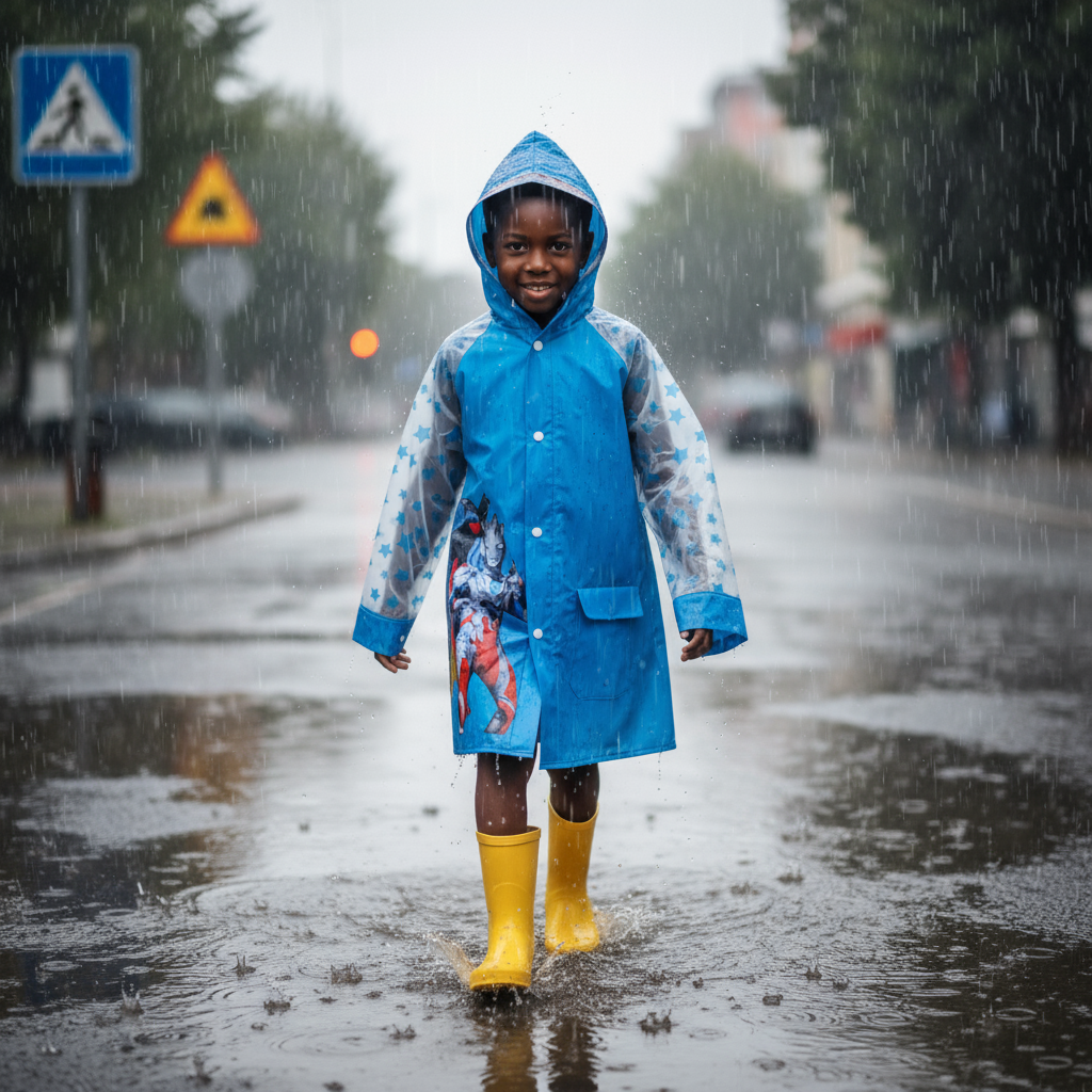 Avengers Kids Rain Jacket | Waterproof Superhero Coat | Sizes 10