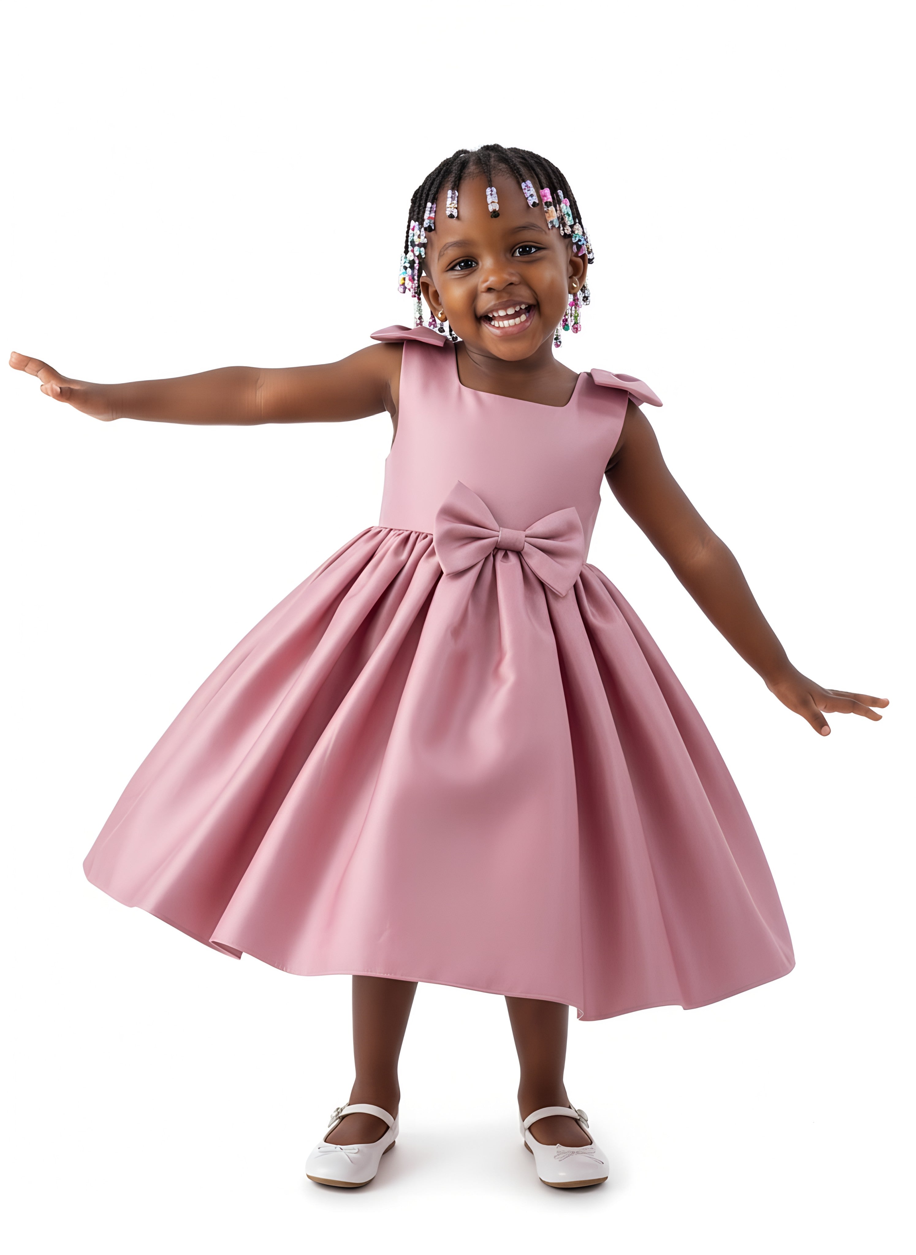 Girls Sleeveless Funky Dress | Sizes: 70, 80, 90, 100, 120 | Trendy Kids Wear