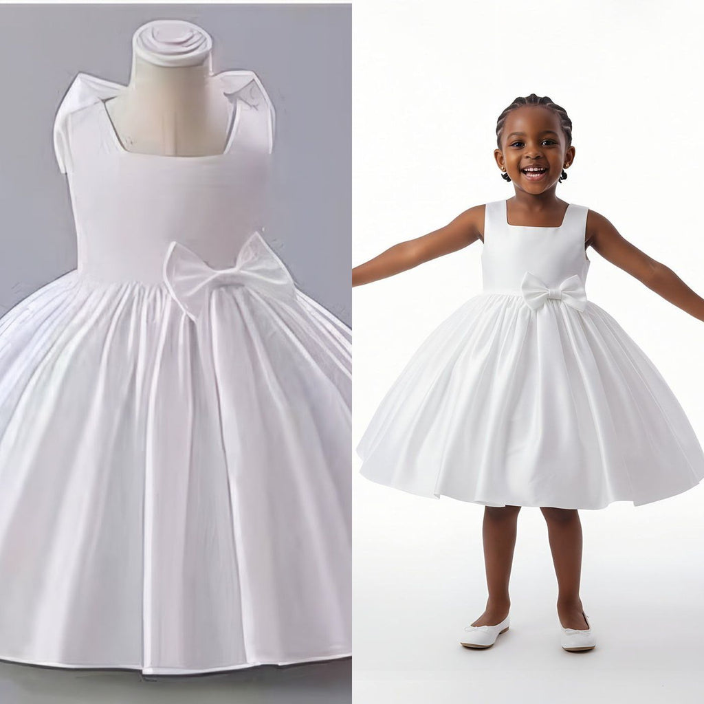 Girls Sleeveless Funky Dress | Sizes: 70, 80, 90, 100, 120 | Trendy Kids Wear