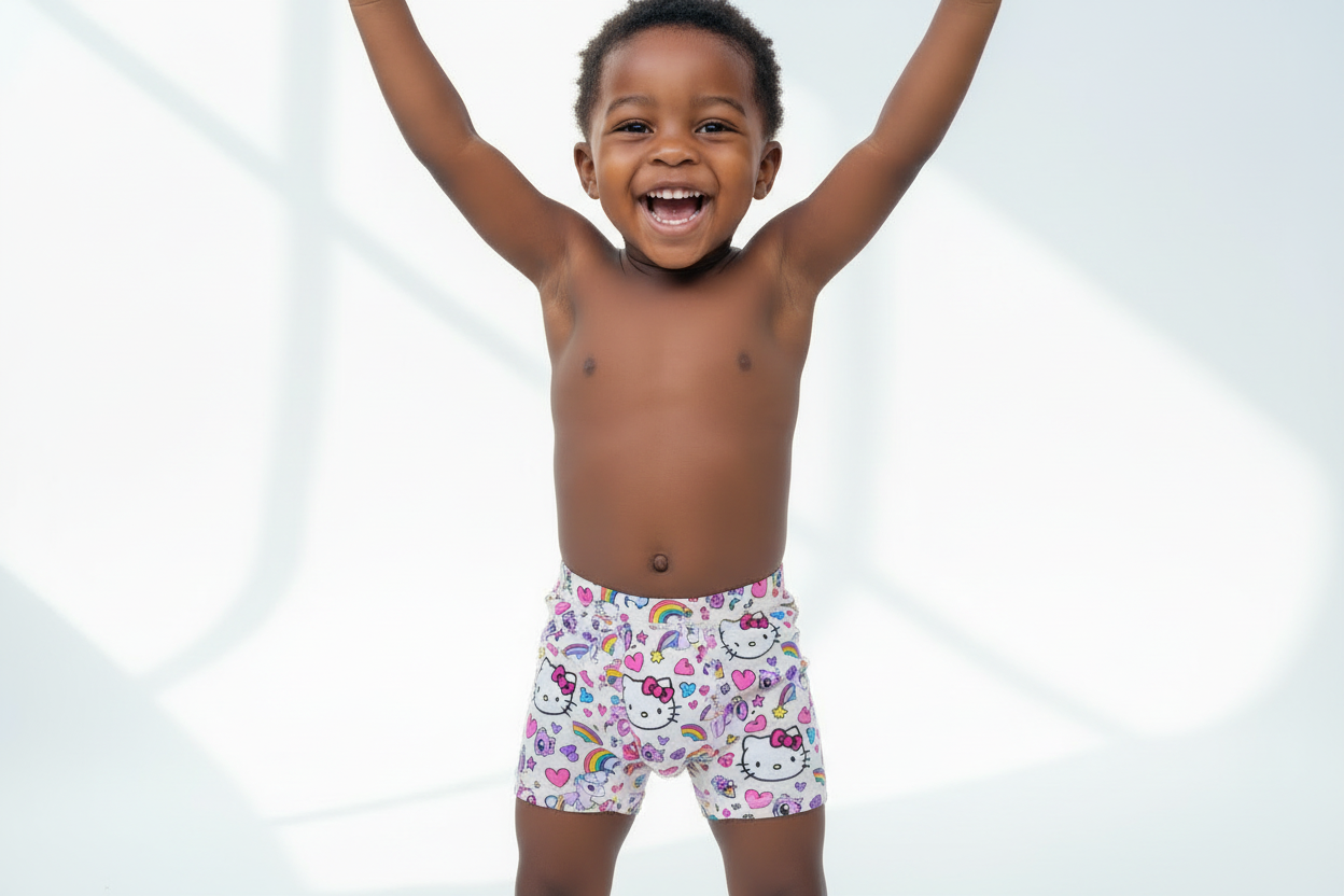Girls Cotton Boxers | Sizes 110–160 | Soft, Comfortable & Breathable