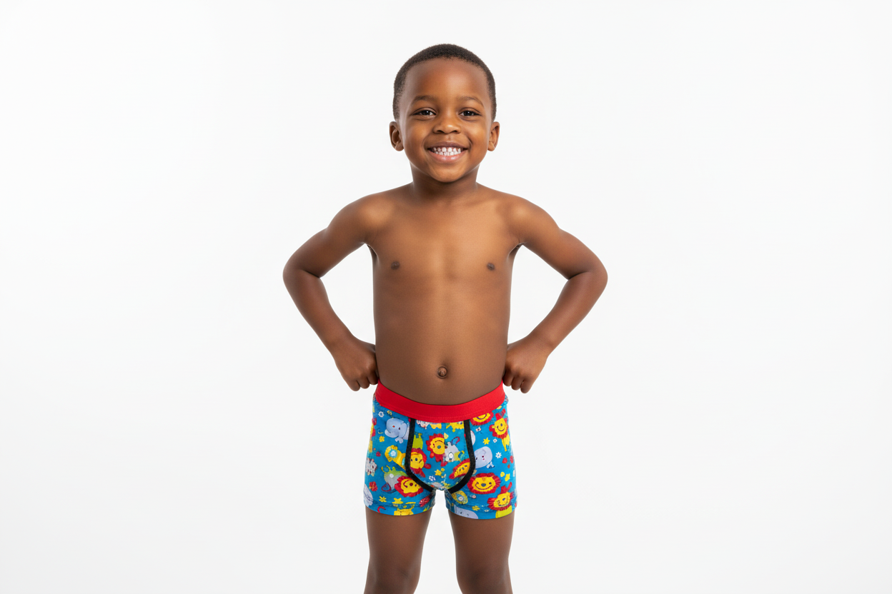Girls Cotton Boxers | Sizes 110–160 | Soft, Comfortable & Breathable