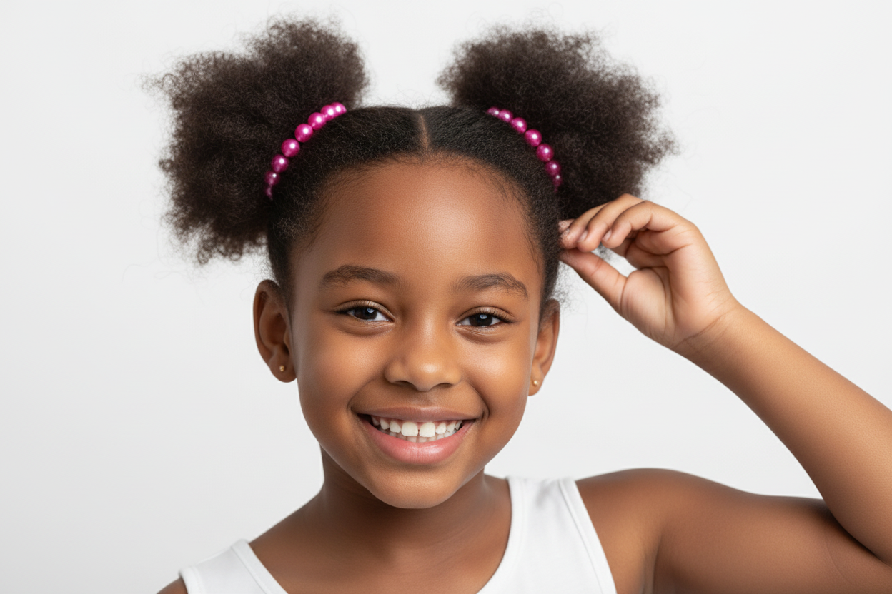 Girls Beaded Hair Band |Stylish Kids Hair Accessory