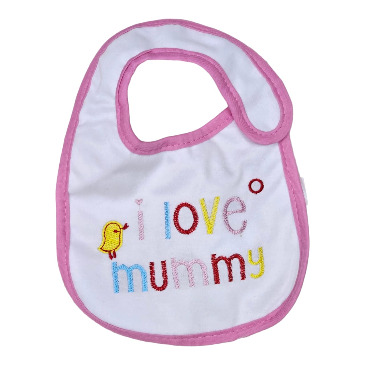 Girls pink bibs set
