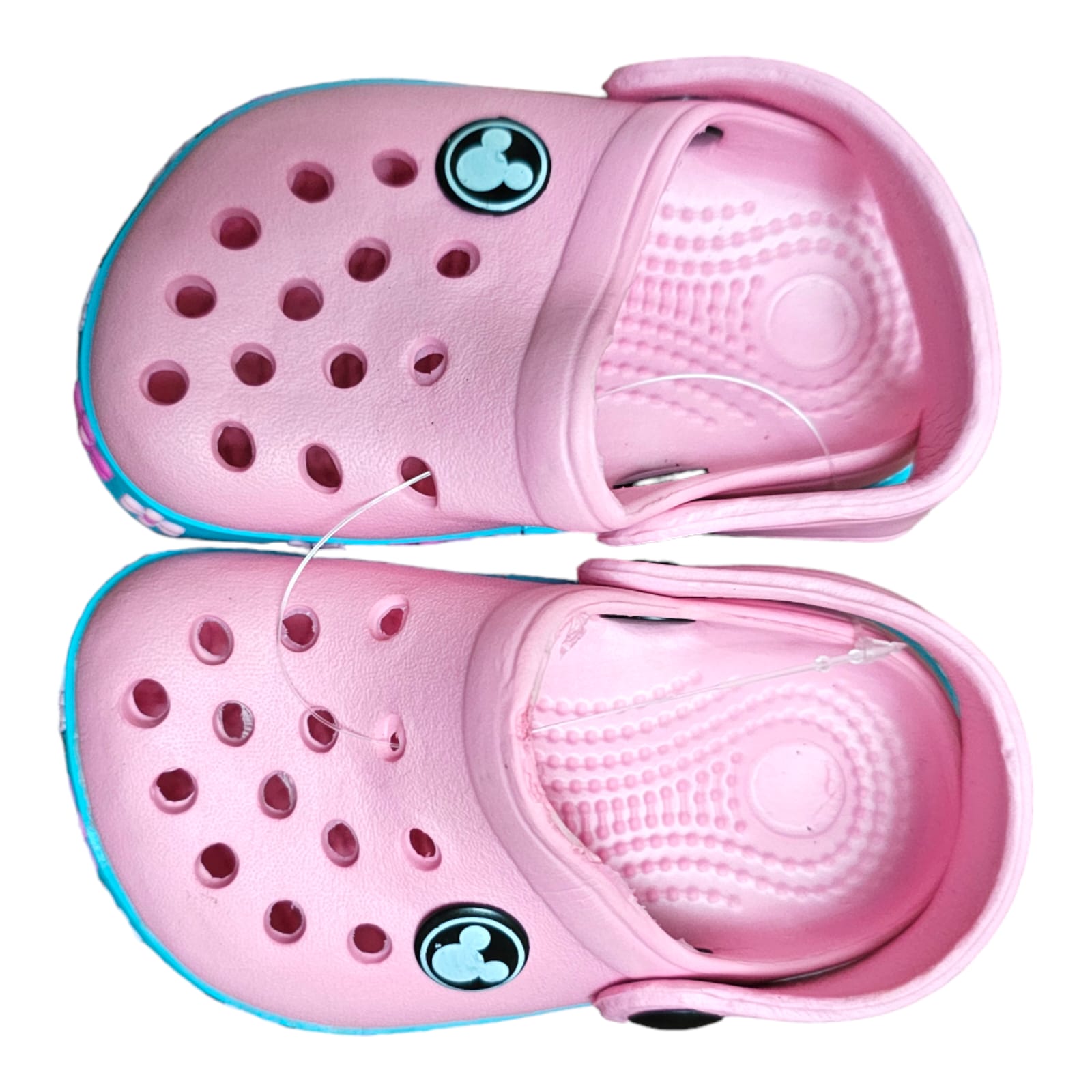 Minnie mouse girls pink crocs