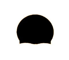 black kids swimming cap