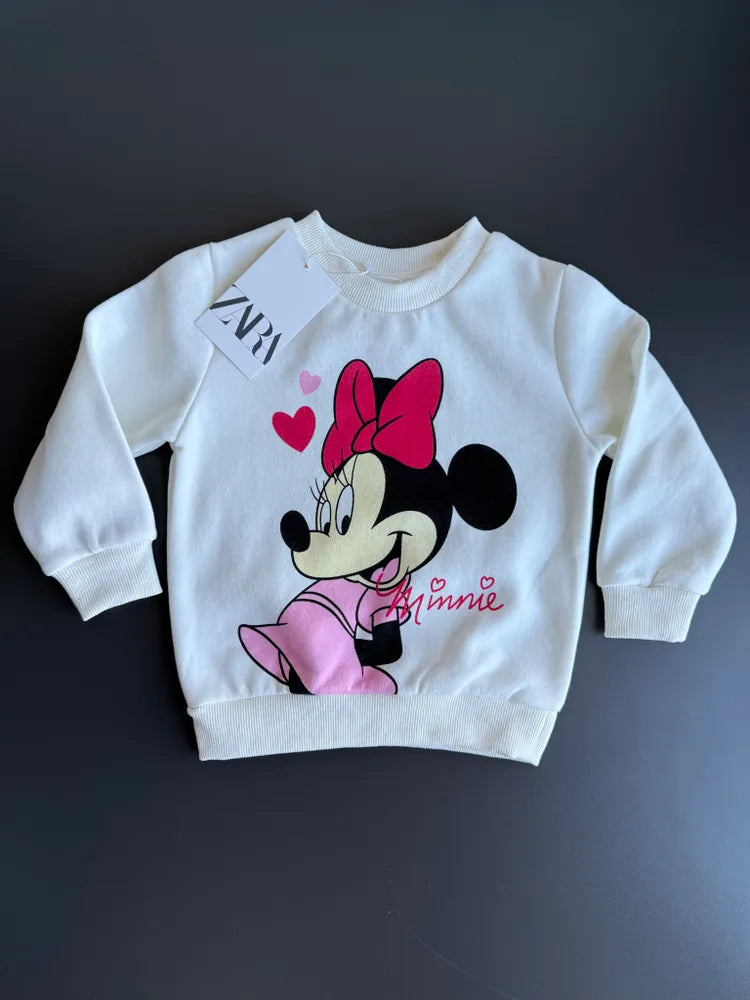 High Quality Mickey Mouse Kids Tracksuit | Sweatshirt top + Jogger pants|2–8yrs