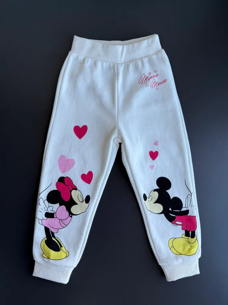 High Quality Mickey Mouse Kids Tracksuit Sweatshirt top Jogger