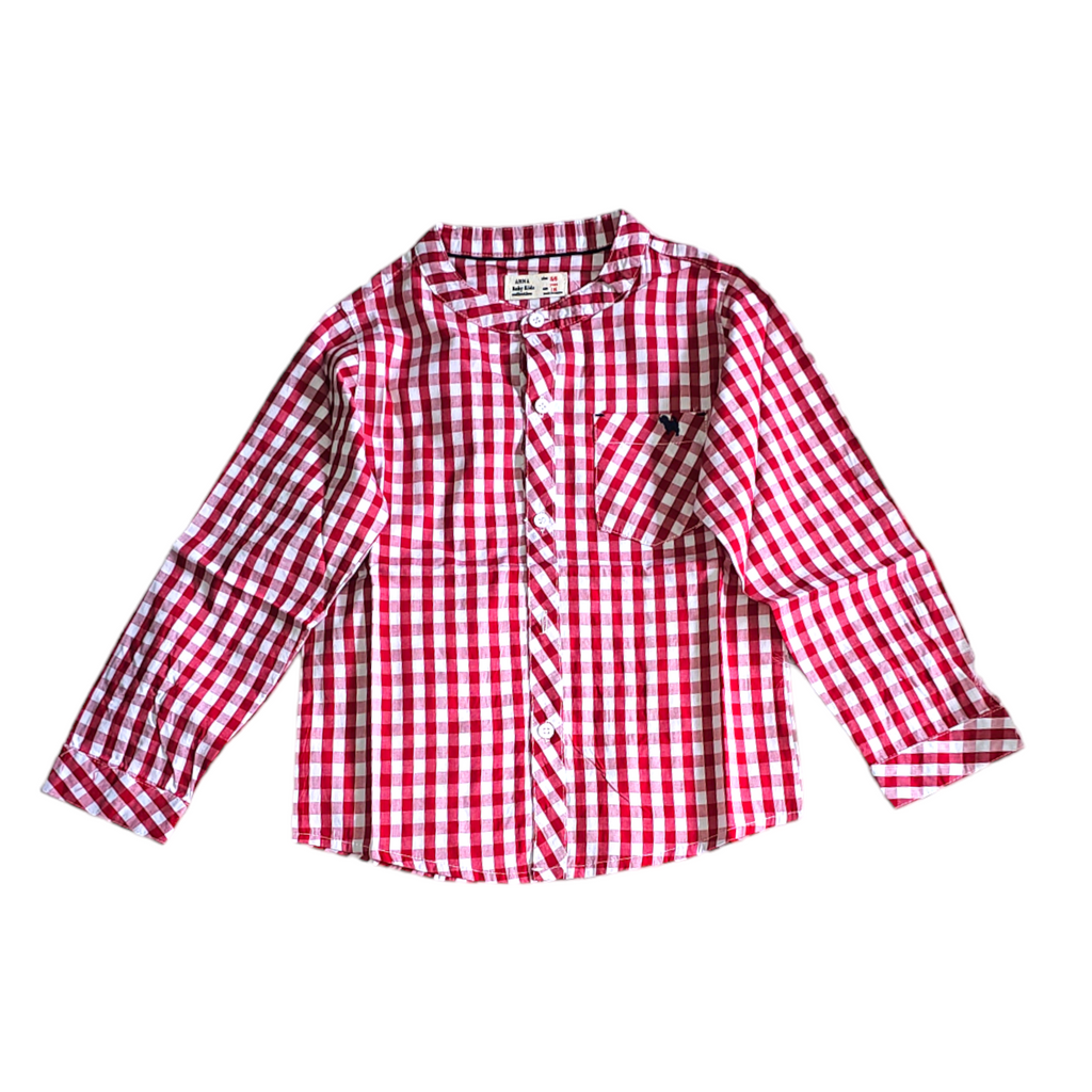 Boy Long Sleeve&nbsp;Button Up Shirts