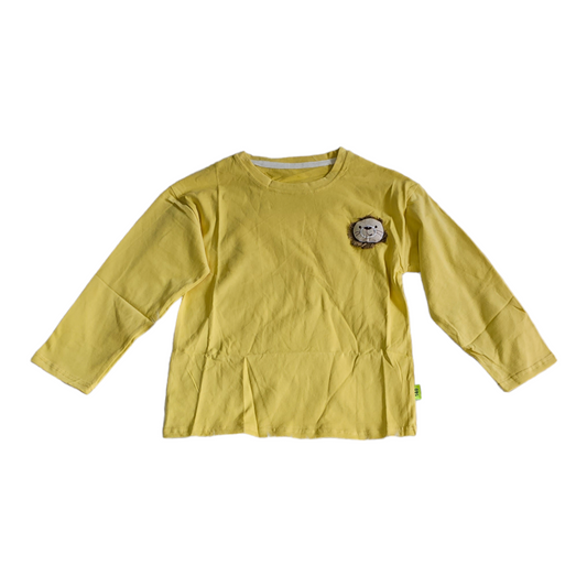 Yellow long sleeve boys t-shirt