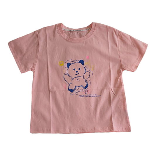 Girls pink t-shirt