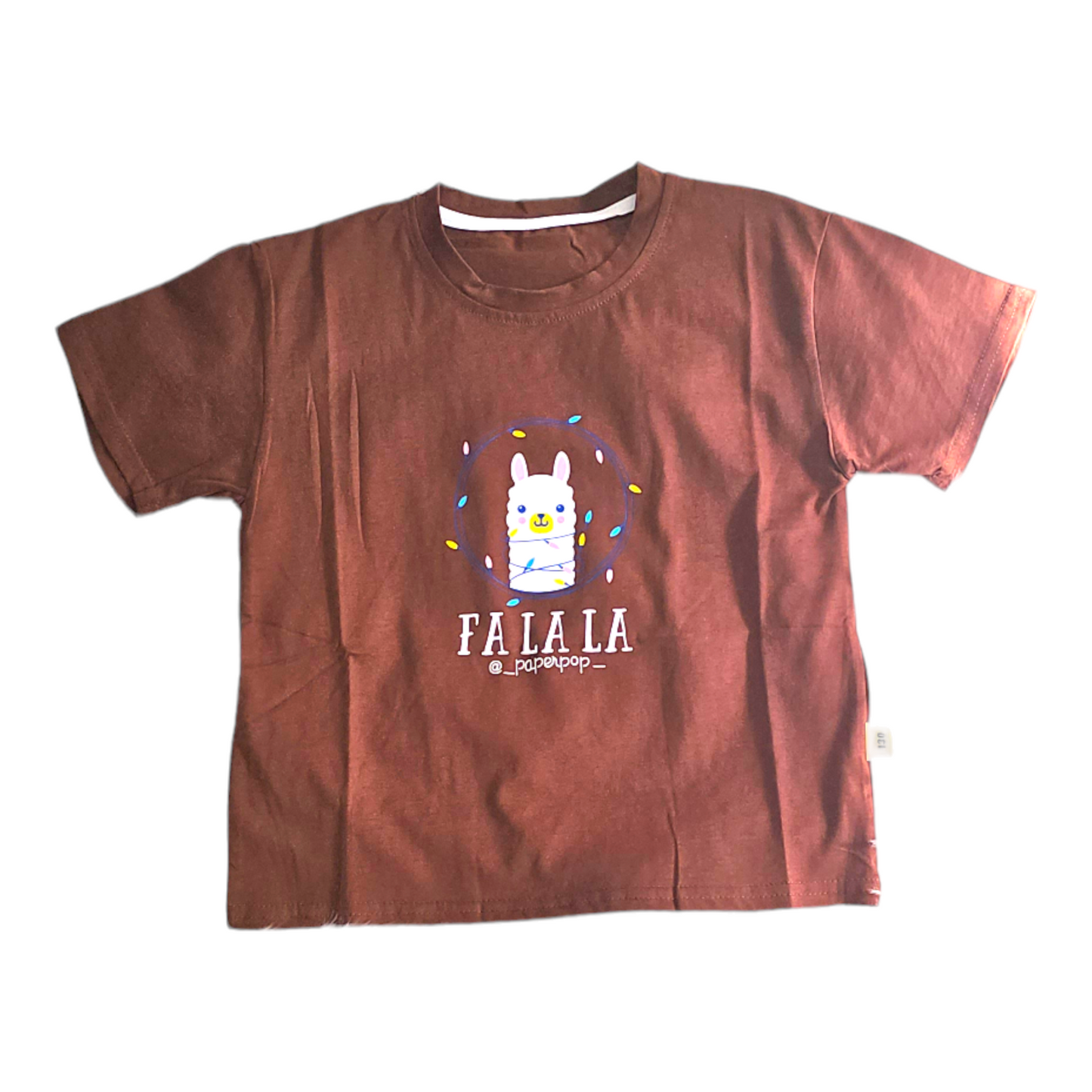 Brown short sleeve Falala t-shit