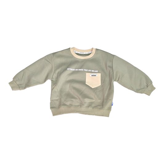 Green boys sweatshirt