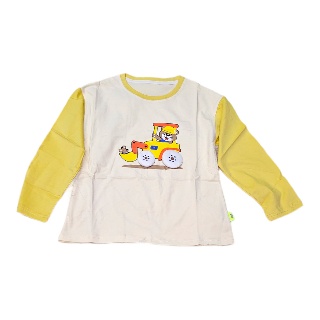 Tractor Bear and Mouse Kids T-shirt