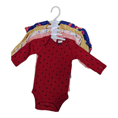 Girls 5 pack body suit set