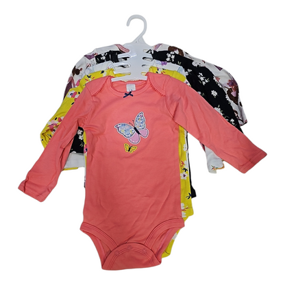 Girls 5 pack body suit set