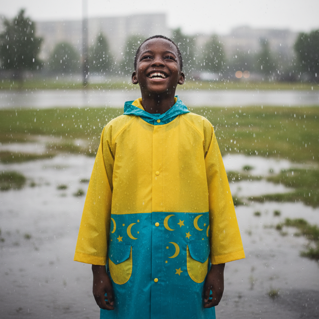 Kids Rain Coat | Sizes M–XXL | Waterproof Lightweight Jacket