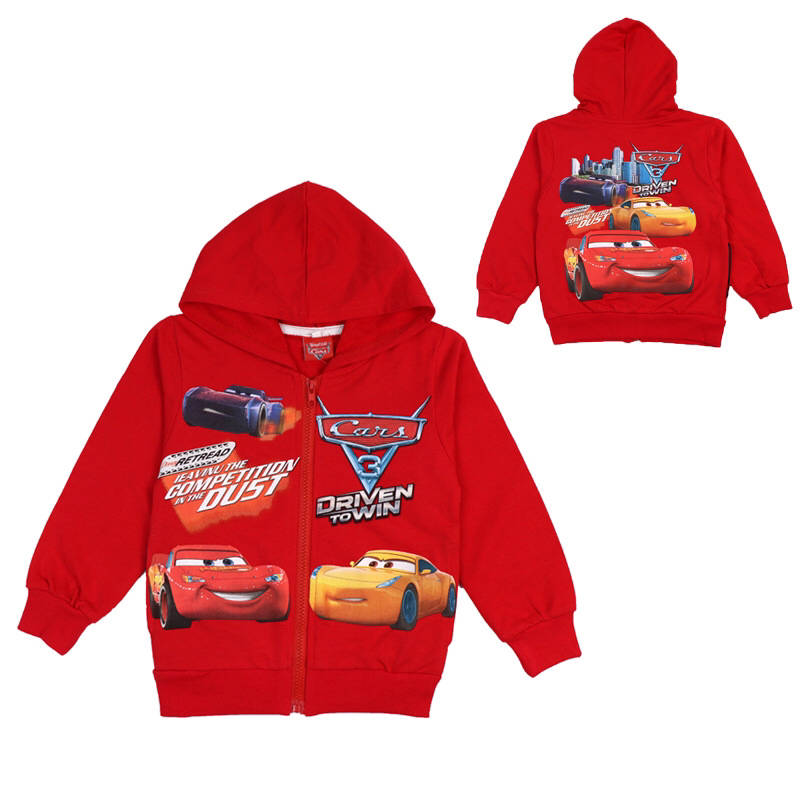 Red Themed Cars boys jacket