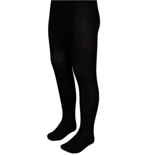 Kids Girls Black and white Stockings | Ages 2–12 Years | Soft & Stretchy Everyday Wear