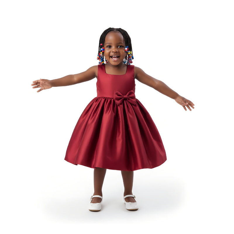 Girls Sleeveless Funky Dress | Sizes: 70, 80, 90, 100, 120 | Trendy Kids Wear