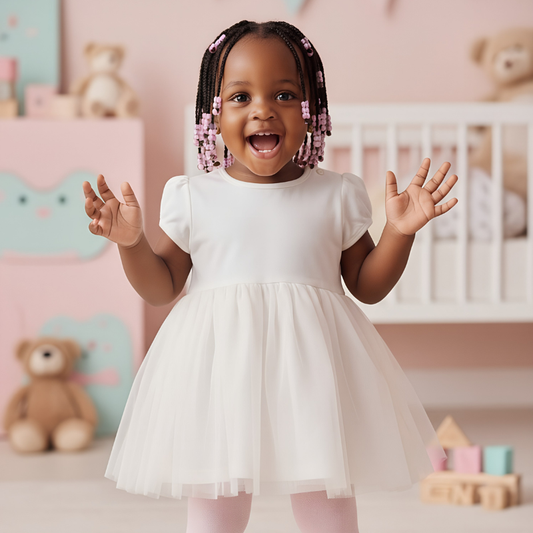 Baby Pink Light Stockings | Soft Cotton | Size 9–12m