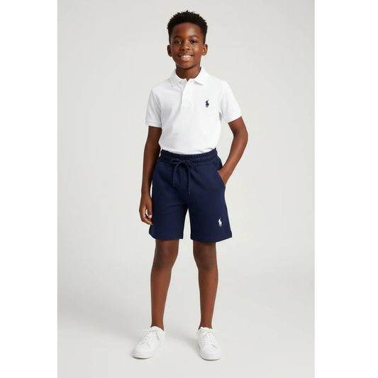 Polo Shorts for Kids | Cotton Casual Bottoms for Boys & Girls | Comfortable Play Shorts | Various Sizes