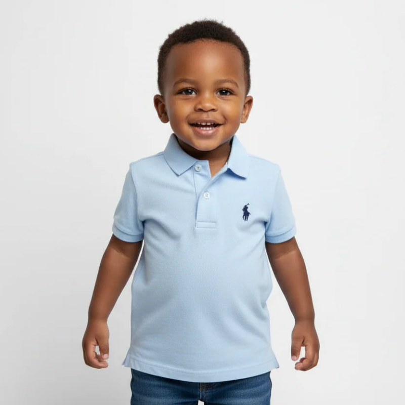 Short Sleeved Polo Shirts for Kids | Cotton Polo Tees for Boys & Girls | School Uniform Essential | Various Sizes
